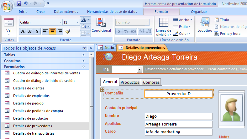 Curso online de Access