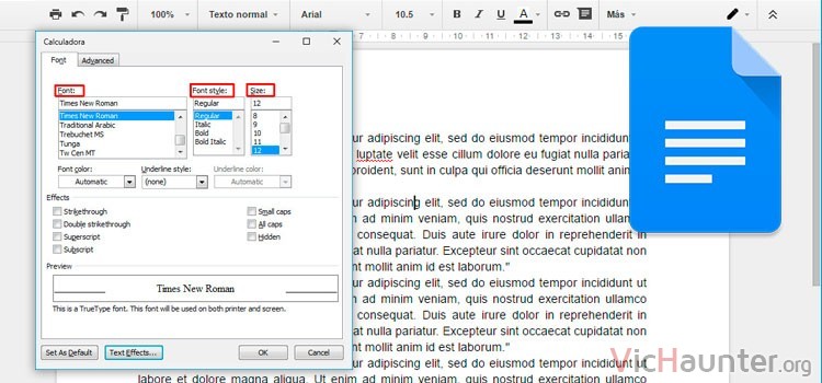 Curso online de Documentos con Google Docs