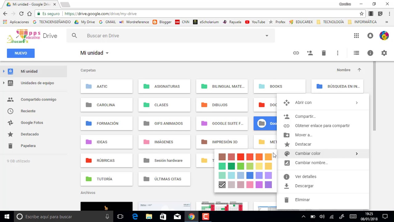 Curso online de Google Drive
